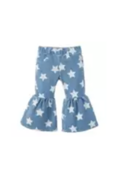 Wrangler Baby Girl's  Star Flare Jean