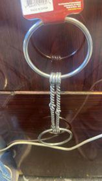 Double Twisted Wire O Ring 6"