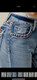 Flared Embroidered Womens Jeans Distressed