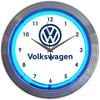 VW Neon Clock