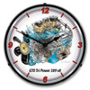 GTO Tri Power V8 Engine LED Backlit Clock GTO Tri Power V8 Engine LED Backlit Clock