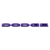 2015-up Challenger "Dodge" Exterior Badge - Plum Crazy/Extreme Purple