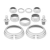 G5 2010-2015 Camaro Billet Interior Knob Kit - Summit White