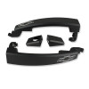 2010-15 Camaro Black Door Handles (shown w/ Bowtie logo) - 2-Tone