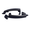2010-15 Camaro Black Door Handles - Plain w/ No Logo