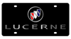 Buick Lucerne Black Acrylic Plate