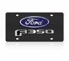 Ford F-350 Carbon Stainless Steel License Plate