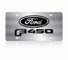 Ford F-450 Stainless Steel License Plate