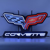 C6 Corvette Emblem Neon Sign 