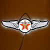 Texaco Wings Slim LED Sign (lit)