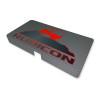 2018-Up Jeep Wrangler JL Billet Fuse Box Cover (Jeep Willy 4x4 + Rubicon sample logo)