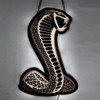 Ford Cobra Snake Slim LED Sign (lit)