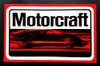 Ford Motorcraft Vintage Metal Sign (shown w/ black background)