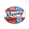 Shelby Vintage Racing Oval Metal Sign