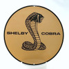 Shelby Cobra Bronze Circular Metal Sign