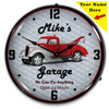 Custom Garage LED Backlit Clock