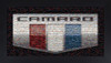 Camaro Six Badge Mosaic Framed Picture