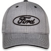 Ford Oval Heather Gray Hat (front)
