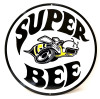 Dodge Super Bee Emblem Metal Sign