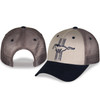 Ford Mustang Tri-Bar Gray and Blue Mesh Hat