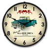GMC Trucks Backlit Clock