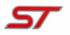 Ford Modern ST Emblem Metal Sign