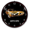 1970 Pontiac GTO LED Backlit Clock