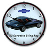 C2 1963 Corvette Sting Ray LED Backlit Clock