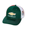 Chevrolet Gold Bowtie Mexican Flag Mesh Hat