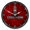 Oldsmobile Rocket Red LED Backlit Clock