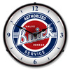 Buick Authorized Service LED Backlit Clock