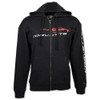 C8 Corvette Silhouette Black Sweatshirt Hoodie