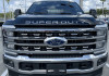 2023-Up Ford F-250 F-350 F-450 Super Duty Hood Letter Kit (Ultra Chrome on truck)