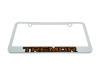 Ford Tremor White License Plate Frame