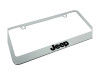 Jeep White License Plate Frame (alt)