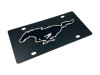 Ford Mustang Mach-E Carbon Stainless Steel License Plate (alt)