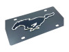 Ford Mustang Mach-E Carbon Stainless Steel License Plate (zoom)