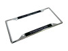 Built Ford Proud Tremor Chrome License Plate Frame - Dark Logo (angled)