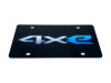 Jeep 4XE Black Acrylic License Plate