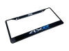 Jeep 4XE Black License Plate Frame (angled)