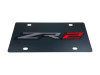Chevrolet ZR2 Carbon Stainless Steel License Plate -