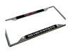  GMC Sierra Chrome License Plate Frame - 4 Hole  (angled zoom)