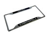 GMC Denali Chrome License Plate Frame - Black - 4 Hole (angled)