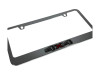 Ford 4X4 Chrome License Plate Frame - Color Logo (angled zoom)