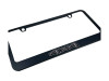 Ford 4x4 Black License Plate Frame - Dark Logo (angled zoom)
