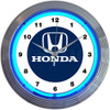 Honda Blue Neon Clock