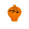 2018-Up Jeep Wrangler JL Washer Fluid Cap Cover (Orange w/ Black R/T Sample Logo)