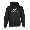 C8 Corvette Silver Badge Black Hoodie