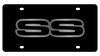 Chevrolet SS Black Acrylic License Plate