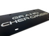 Jeep Grand Cherokee Black Acrylic License Plate - zoom